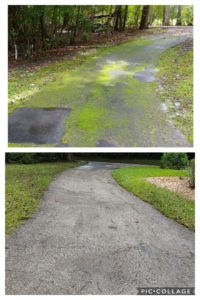 At Wilson Exterior Cleaning we can get even the toughest of stains out of your driveway or concrete! We provide our services for Home Owners and Residential Property Managers. Call us for all of your Driveway and Sidewalk Cleaning, Garage Floor, Pool Deck & Surrounding walkways, Patios, Courtyards, Porches, Stairs and more.