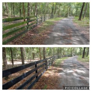 Pressure washing any wood surface is a delicate task and should not be done without a trained professional. At Wilson Exterior Cleaning we are experts in cleaning wood decks and fences without any splintering or damage. Restore your deck or fence today!