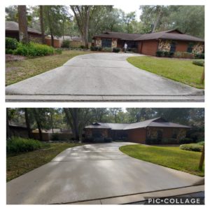 At Wilson Exterior Cleaning we can get even the toughest of stains out of your driveway or concrete! We provide our services for Home Owners and Residential Property Managers. Call us for all of your Driveway and Sidewalk Cleaning, Garage Floor, Pool Deck & Surrounding walkways, Patios, Courtyards, Porches, Stairs and more.