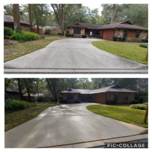 At Wilson Exterior Cleaning we can get even the toughest of stains out of your driveway or concrete! We provide our services for Home Owners and Residential Property Managers. Call us for all of your Driveway and Sidewalk Cleaning, Garage Floor, Pool Deck & Surrounding walkways, Patios, Courtyards, Porches, Stairs and more.