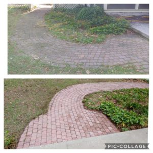 At Wilson Exterior Cleaning we can clean any surface! With our special mold and stain removing solution, we can take years off dirt and discolorations out of your bricks or masonry.