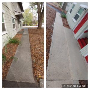 At Wilson Exterior Cleaning we can get even the toughest of stains out of your driveway or concrete! We provide our services for Home Owners and Residential Property Managers. Call us for all of your Driveway and Sidewalk Cleaning, Garage Floor, Pool Deck & Surrounding walkways, Patios, Courtyards, Porches, Stairs and more.