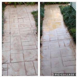 With our special mold and stain removing solution, we can take years off dirt and discolorations out of your bricks or masonry.