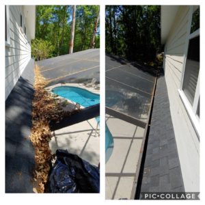 Wilson Exterior Cleaning specializes in a soft wash - low pressure cleaning process that uses a solution to wash away all of the mold, mildew, and dirt from the roof without causing any damage to the roof or granules!