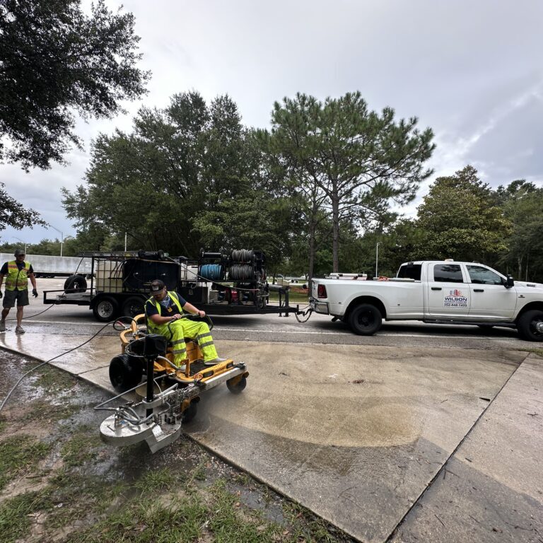 Specialized concrete cleaning - fast & efficient